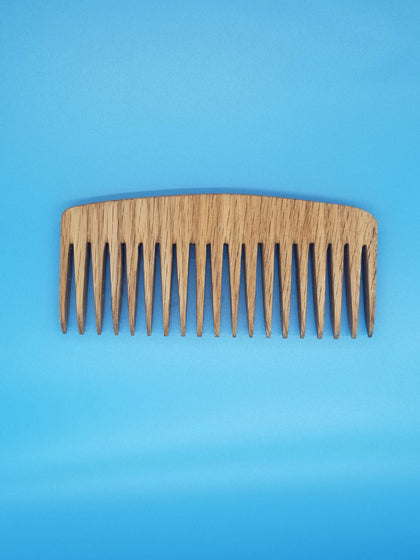 Wide Tooth Wood Comb