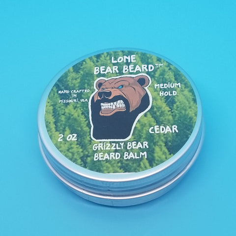 Grizzly Bear Beard Balm